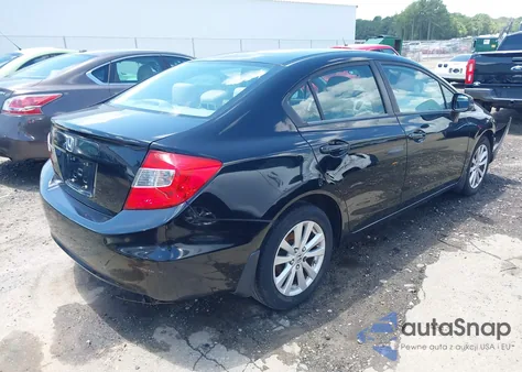 2012 Honda Civic Ex from USA, damaged, VIN 19XFB2F82CE021571